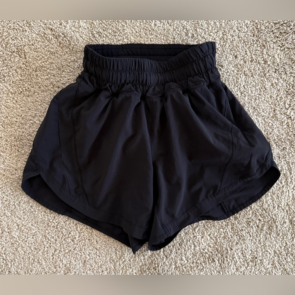Lululemon Track That Short 5” Black Swift Ultra 2019 Retired Size 0 EUC - Picture 7 of 9